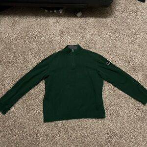 Reversible Ralph Lauren Polo quarter zip.